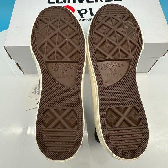 Comme Des Garcons PLAY x Converse Unisex Taylor High Top Sneakers, Size 8M/10W - Picture 10 of 15